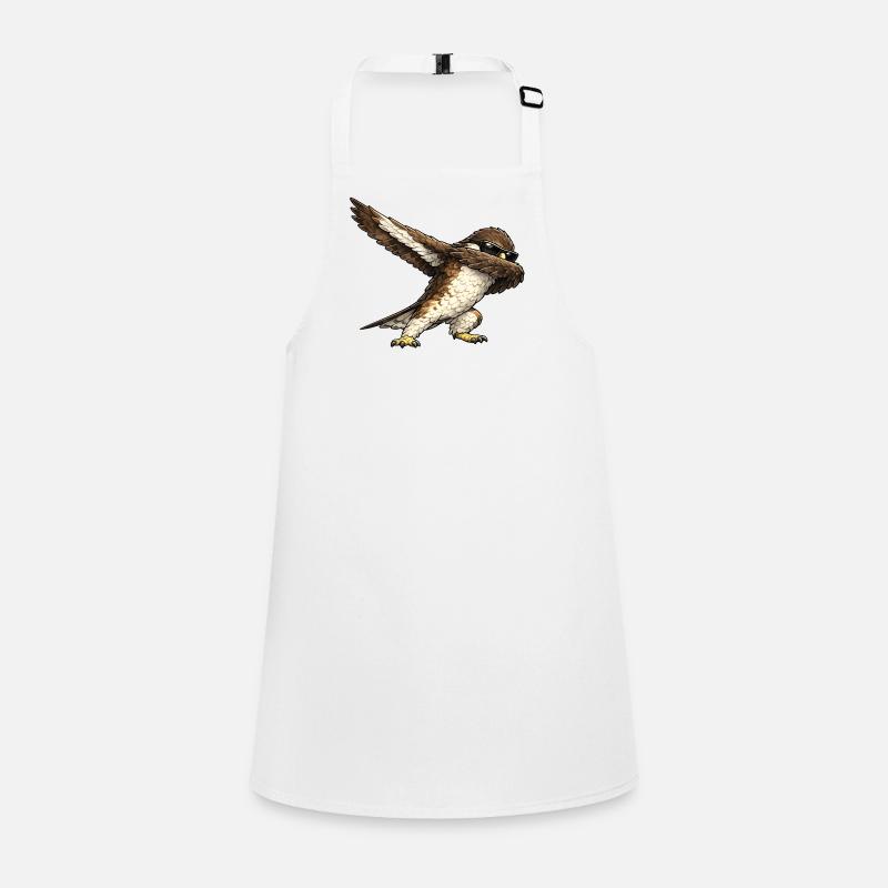 Dabbing buzzard Children's Apron