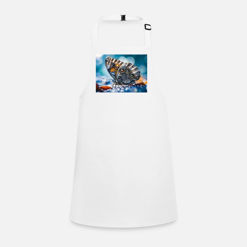 Robotics Butterfly Children's Apron