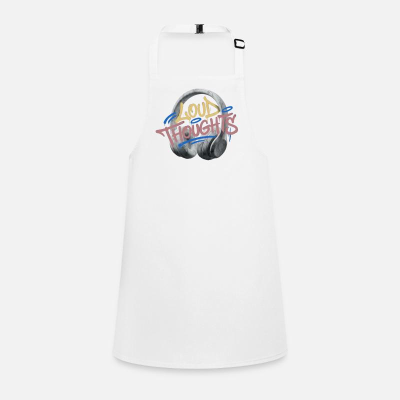 Loud Thoughts Graffiti Children's Apron