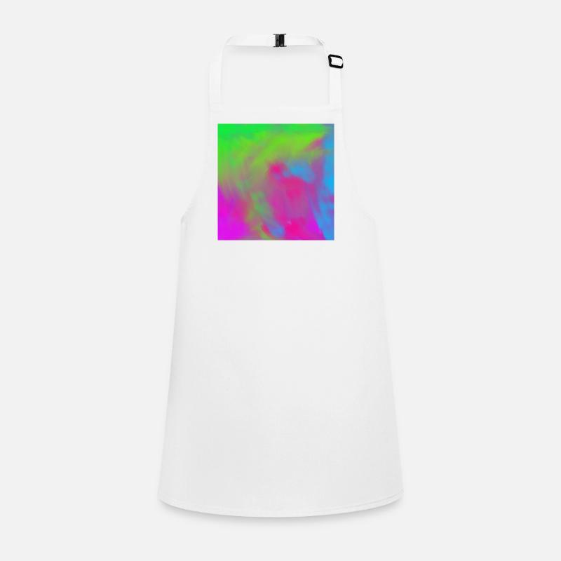 Explosion de gradient de colorant néon vif Tablier Enfant