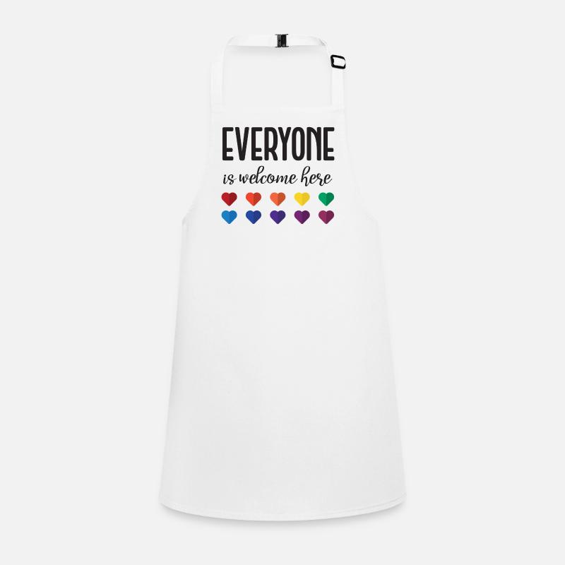 LBGTQIA+ Safe Space Pride Month Sticker Children's Apron