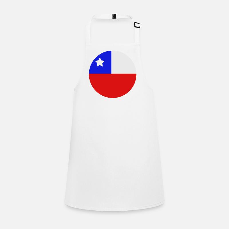 Drapeau chilien rond Tablier Enfant