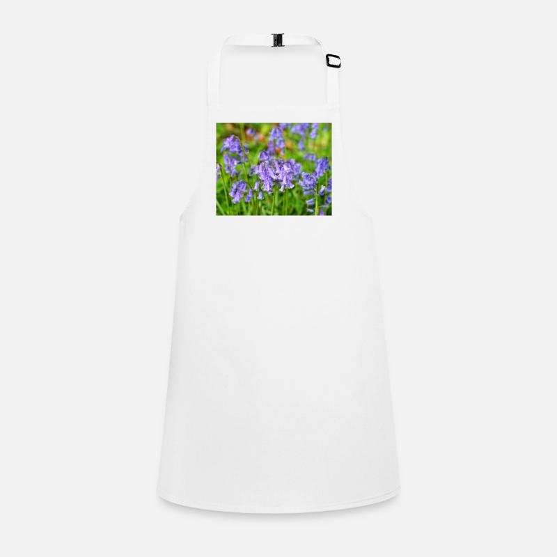 Jacinthes bleus - Floraison printanière violette Tablier Enfant