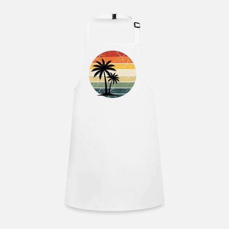 tropicale de vacances à la plage Tablier Enfant