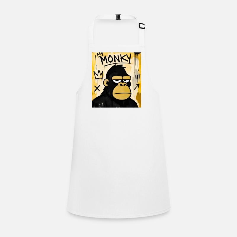 Monky Graffiti Ape Tablier Enfant