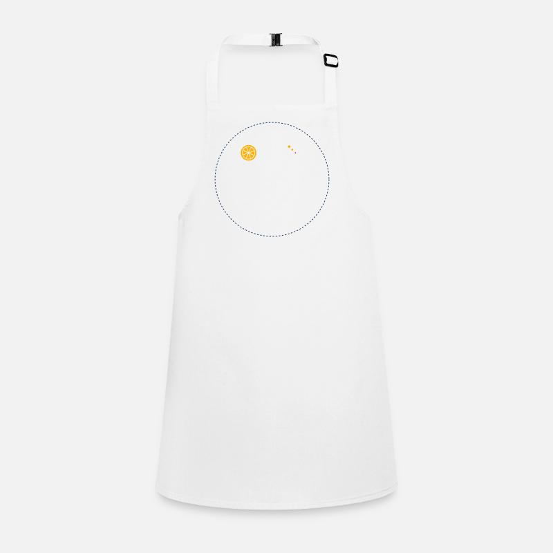 Citrus Orbit Print Tablier Enfant