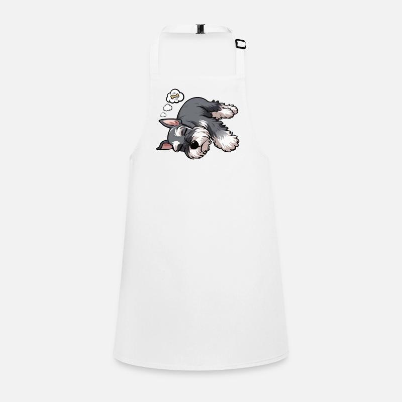 Schnauzer géant Schnauzer Propriétaire de Schnauzer Tablier Enfant