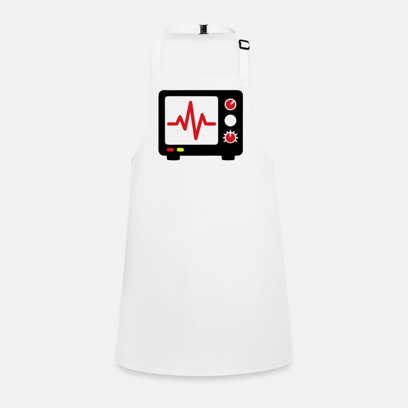 Médicament pour le suivi du rythme cardiaque ECG Tablier Enfant