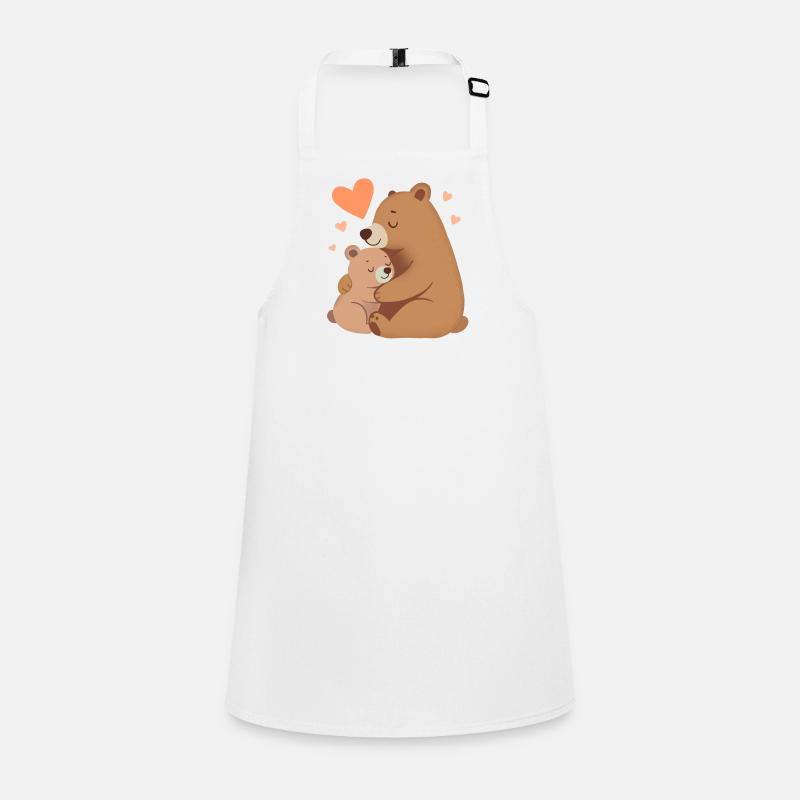 Bear Mom & Baby Bear Children's Apron