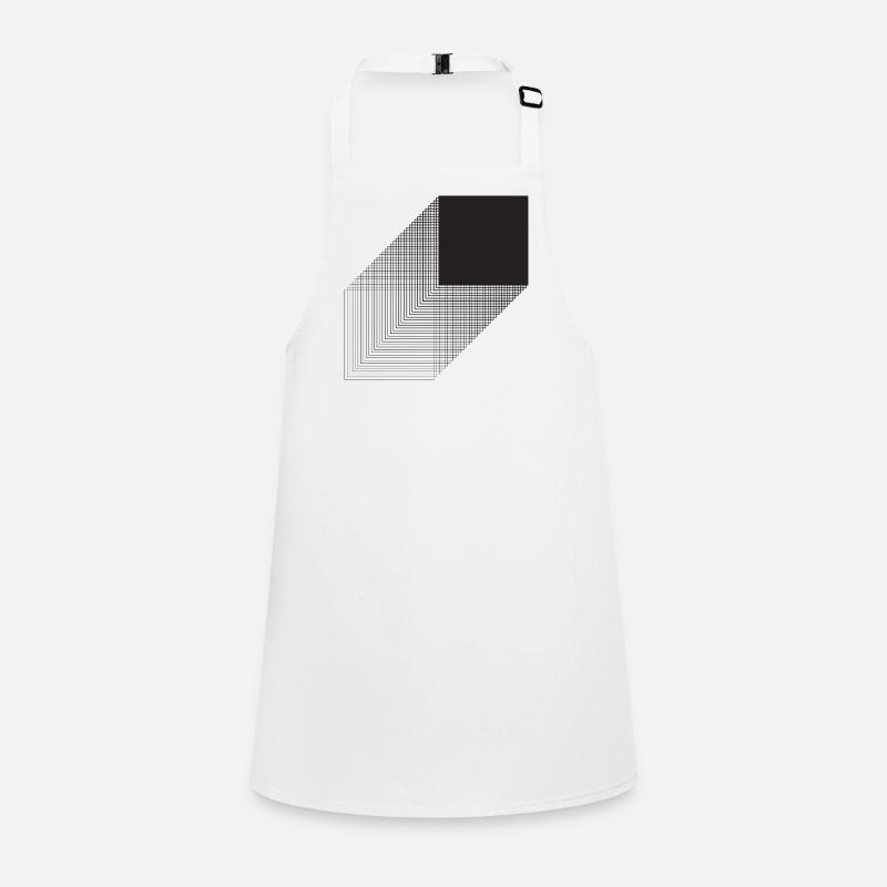 Bauhaus bold square design Children's Apron