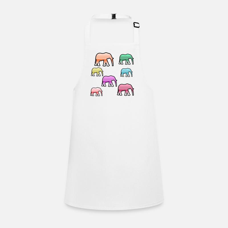 Éléphants Tablier Enfant