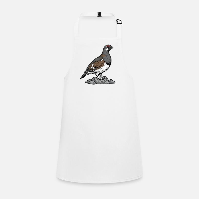 Perdrix Rouge Nature Oiseau Red-legged Partridge Tablier Enfant