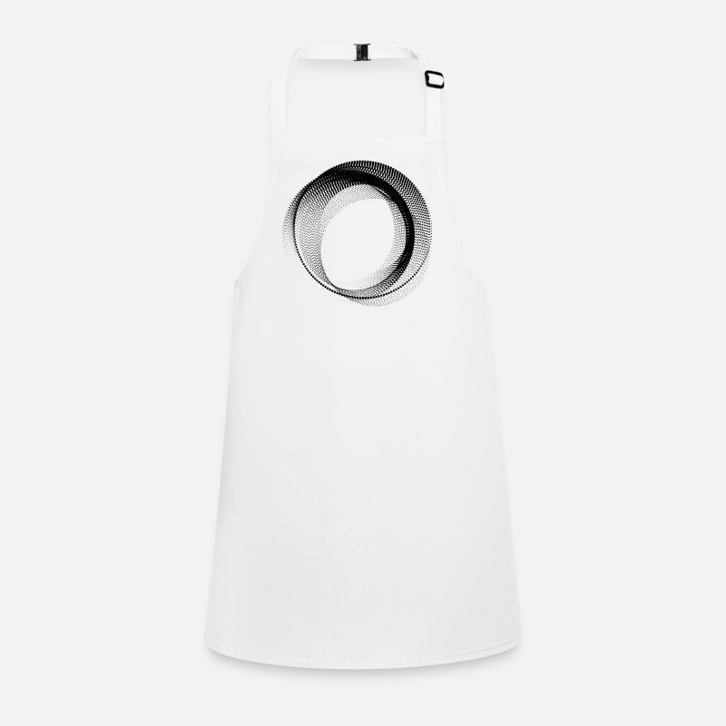 abstract circular shape Children's Apron