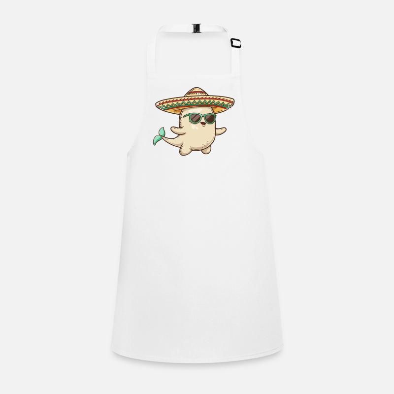 Sombrero drôle de baleine Tablier Enfant