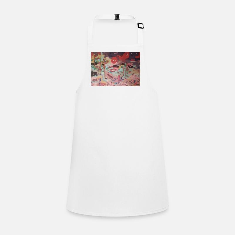 Jardin abstrait des couleurs Tablier Enfant