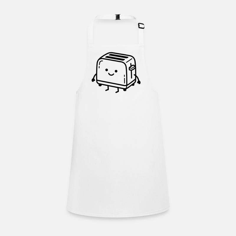Kawaii-Toaster Schürze für Kinder