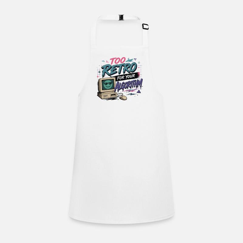 Retro Computer Algorithm Vintage Humor Children's Apron