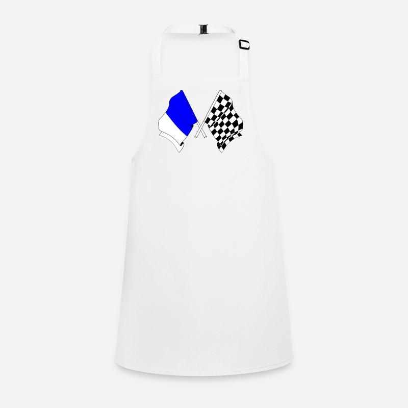 Drapeaux de course de Spa Tablier Enfant