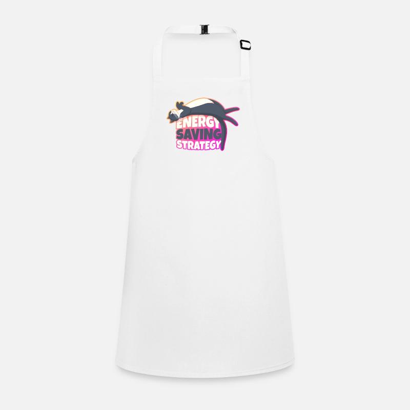 Energy Saving Strategy Cat Children's Apron