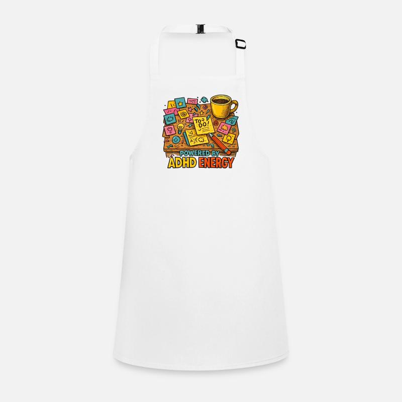 ADHD Energy Creative Desk Children's Apron