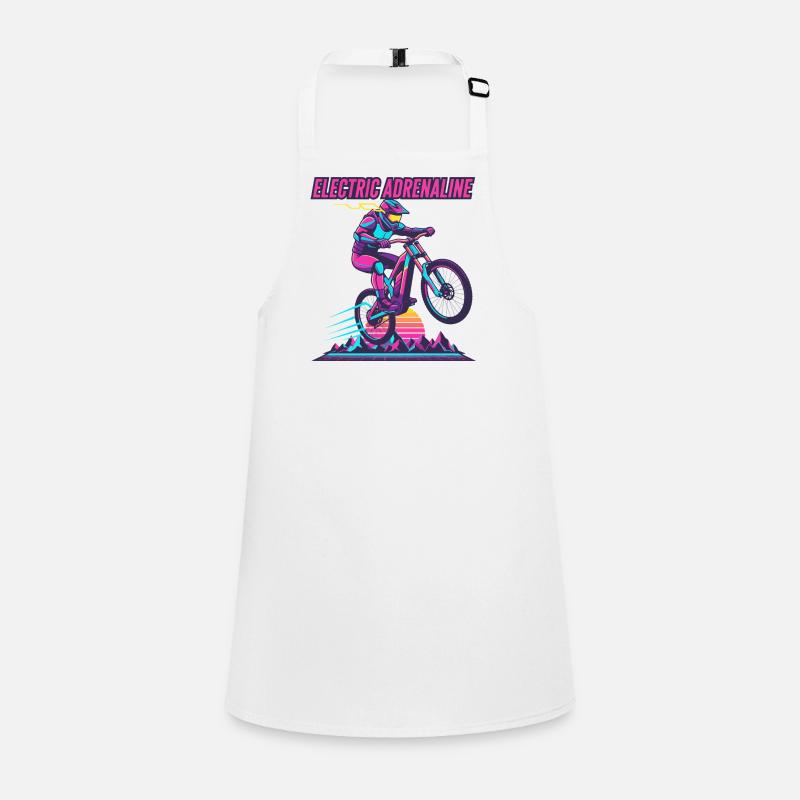 Electric Adrenaline Synthwave E-VTT Tablier Enfant