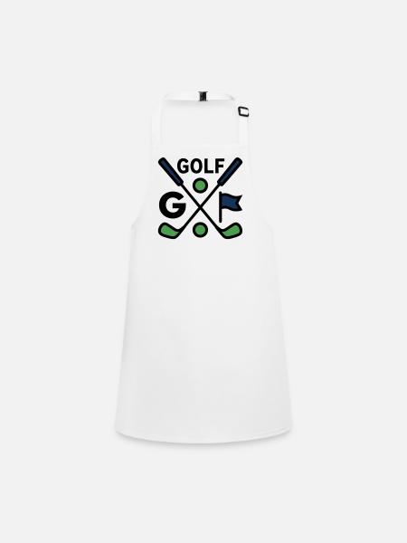 Golf Clubs Golf Club Men's Excursion - Children's Apron - white - Front