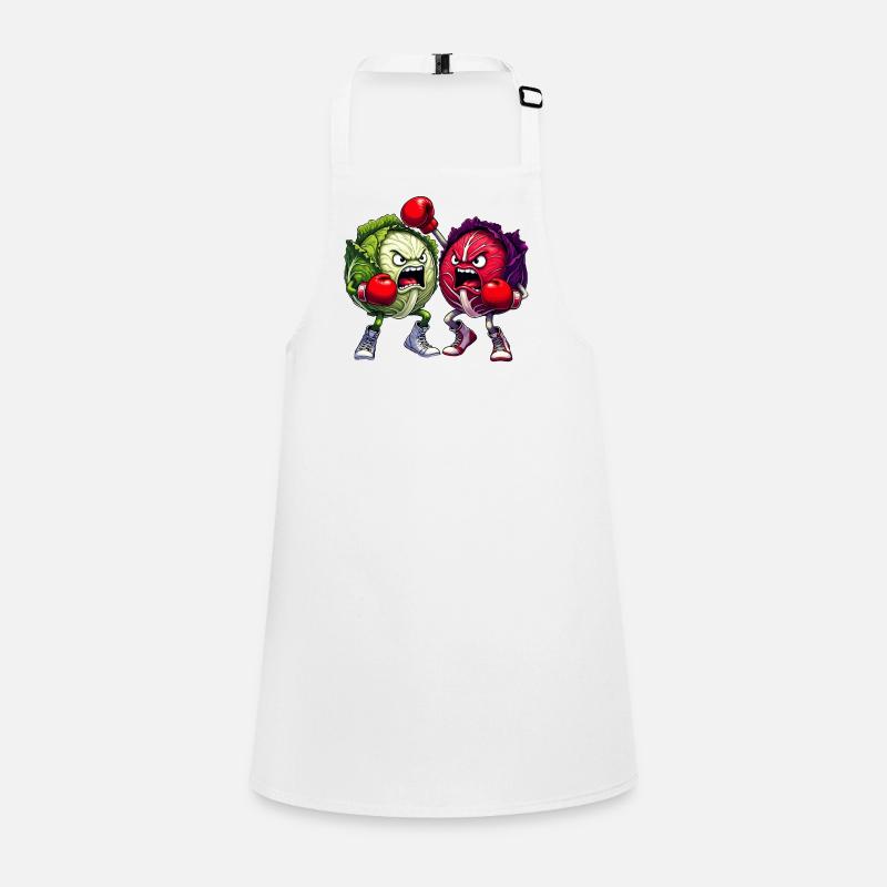 Boxing Cabbages Children's Apron