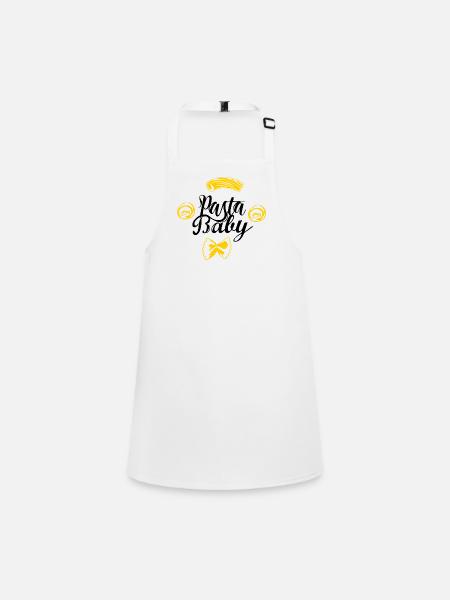 Pastababy - Schürze für Kinder - Weiß