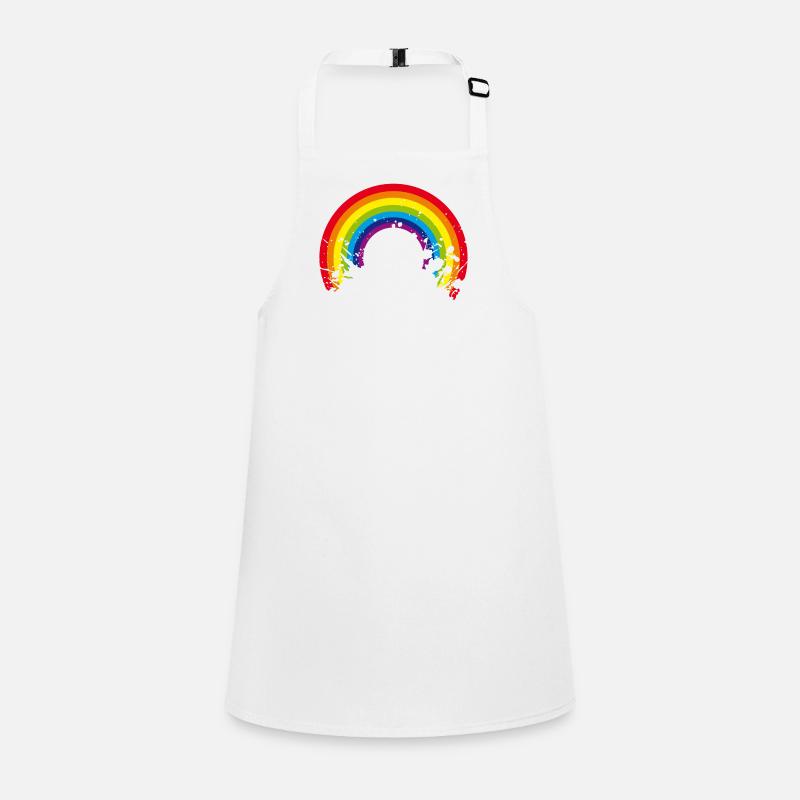 arc-en-ciel Tablier Enfant