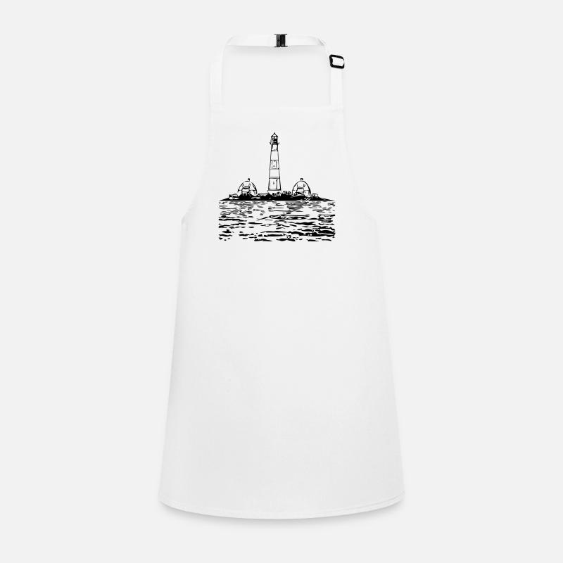 Phare dans la mer Tablier Enfant