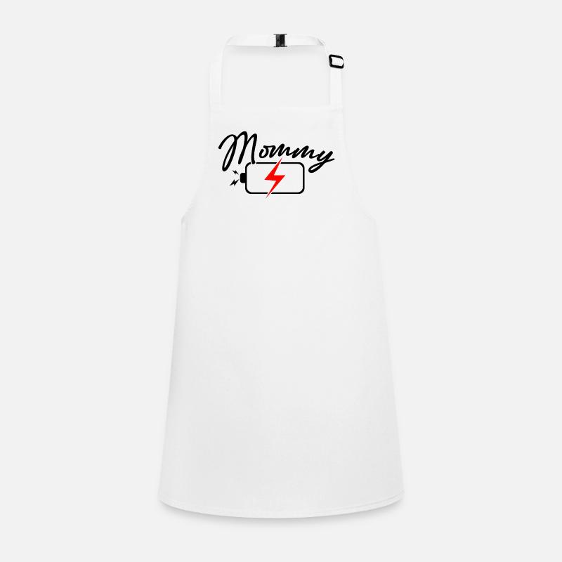 Crimson Lightning Emblem Children's Apron