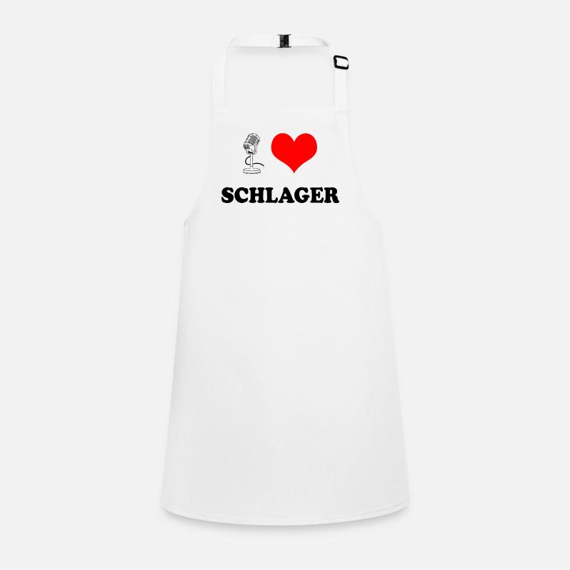 J’adore Schlager Tablier Enfant
