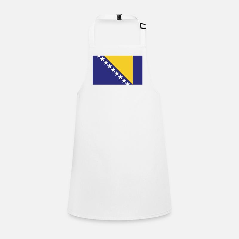 Drapeau national de Bosnie H Tablier Enfant