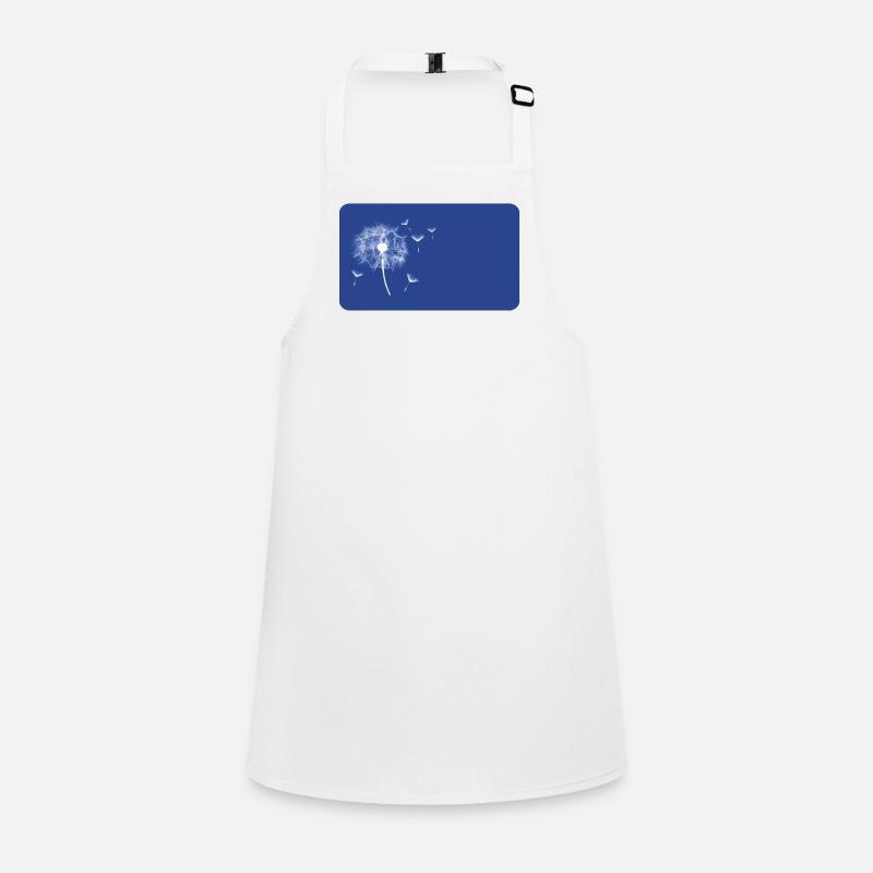 Bleu pissenlit - personnalisable Tablier Enfant