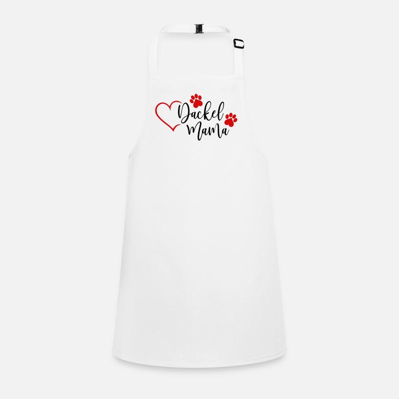 Dackel Mama Schürze für Kinder