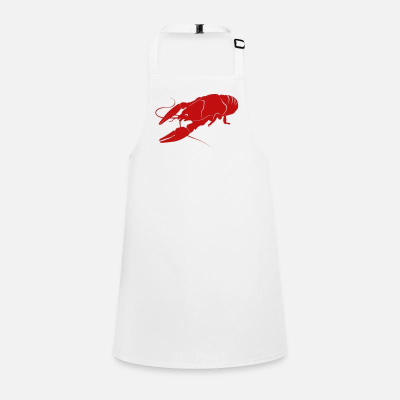 Crawfish crayfish for chefs Children's Apron