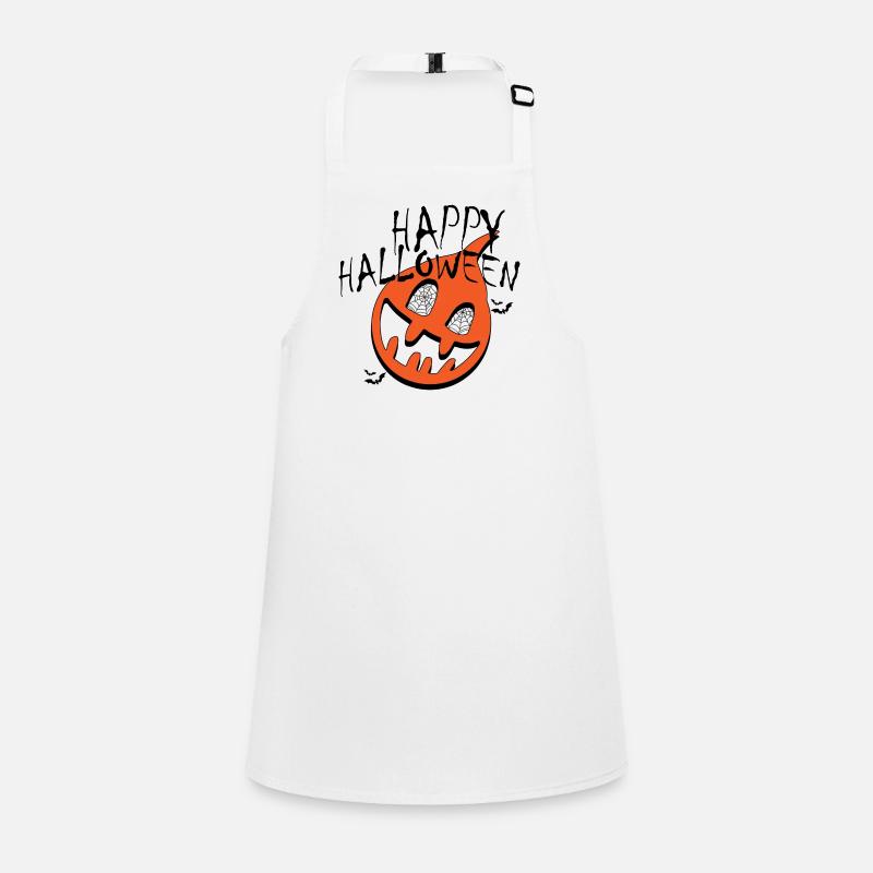 Bonne citrouille d’Halloween Tablier Enfant