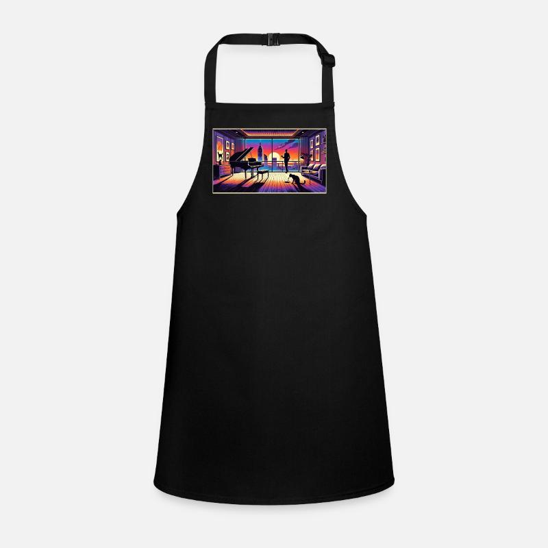 Kotzi Katzi Katz - an evening at the piano Children's Apron