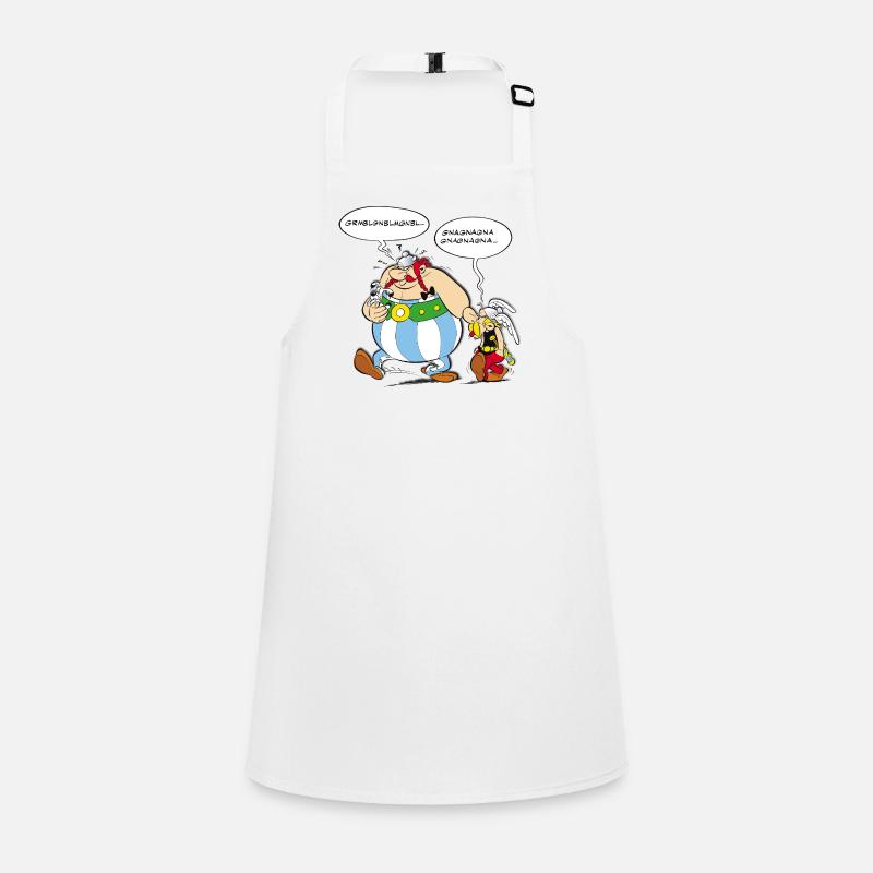 Asterix & Obelix Sprechblasen Schürze für Kinder