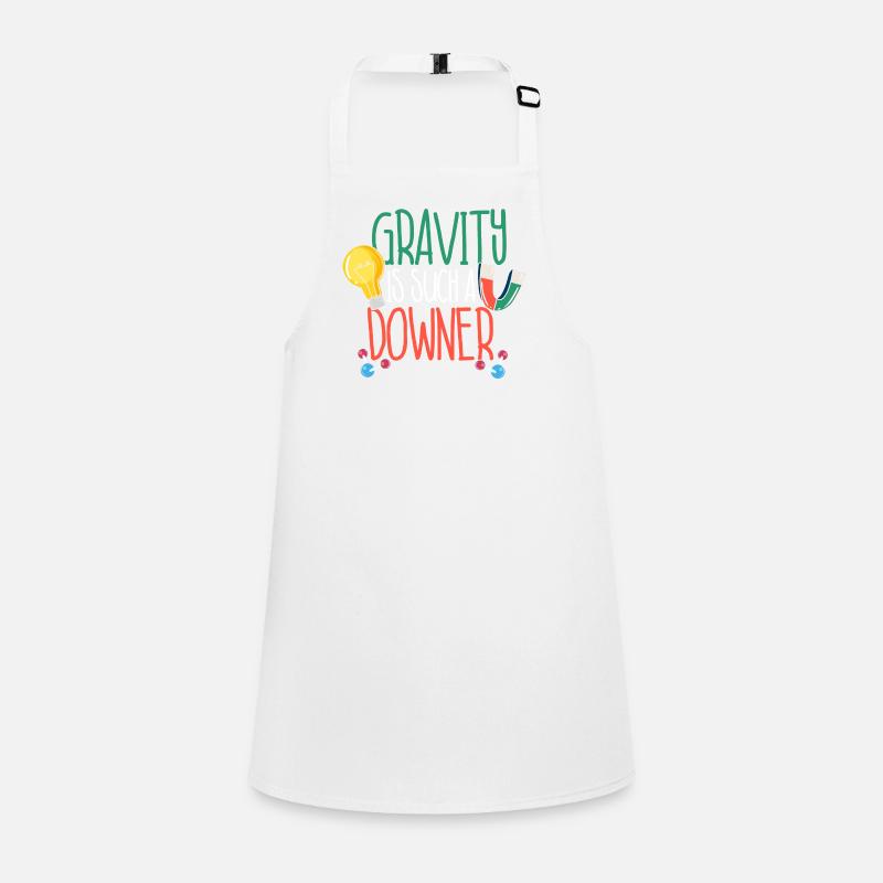 Gravity Is Such A Downer Children's Apron