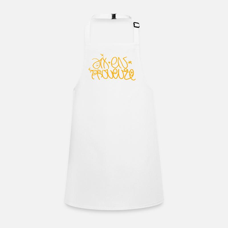 T-shirt graffiti d’art de rue Aix en Provence Tablier Enfant