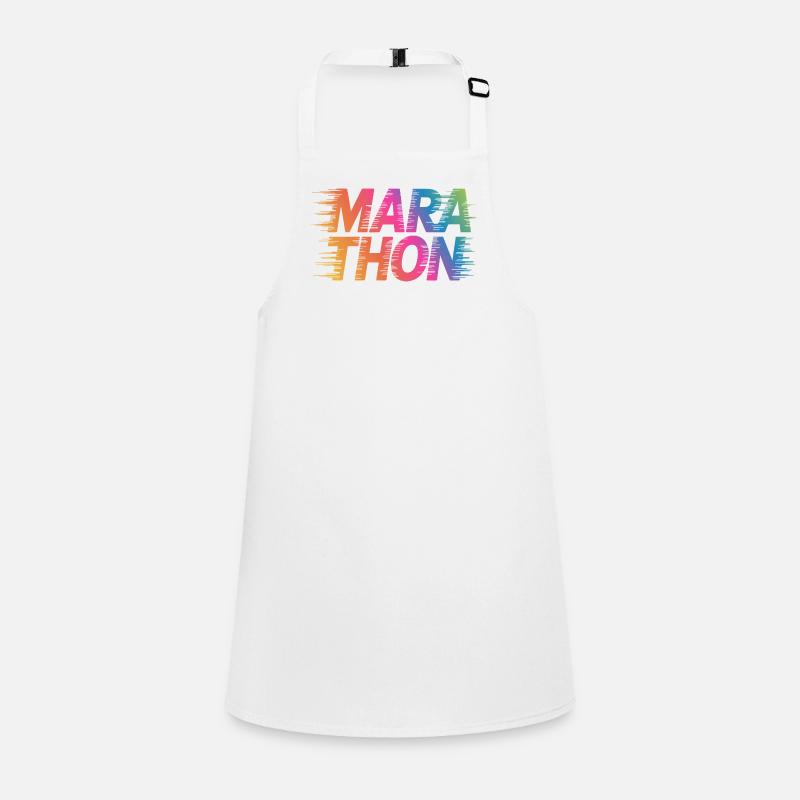 Marathon Gradient Sprint Colors Children's Apron