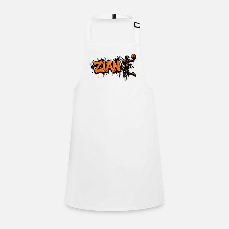 Zian Graffiti Dunk Orange Tablier Enfant
