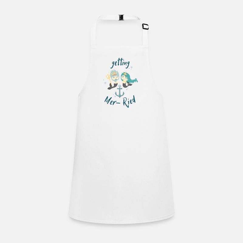 Mer-Ried - Married - bachelor party Children's Apron