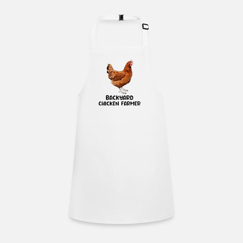 Backyard Chicken Farmer Animal Farming Farm Drôle Tablier Enfant