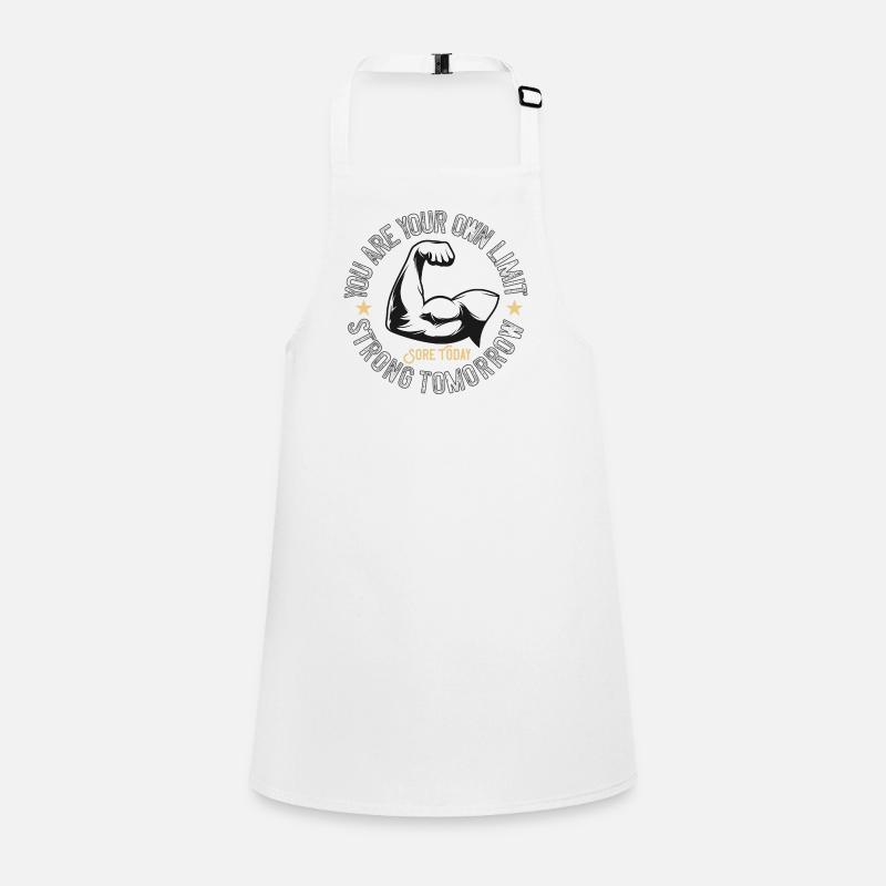 Muscles, Bodybuilding Children's Apron