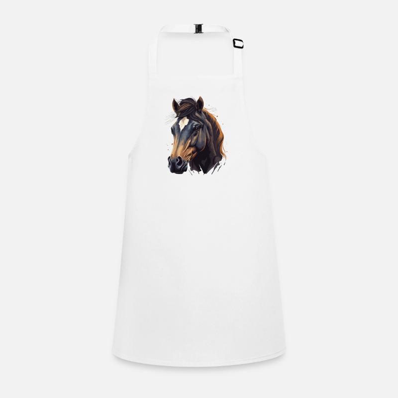 Stallion Face Children's Apron
