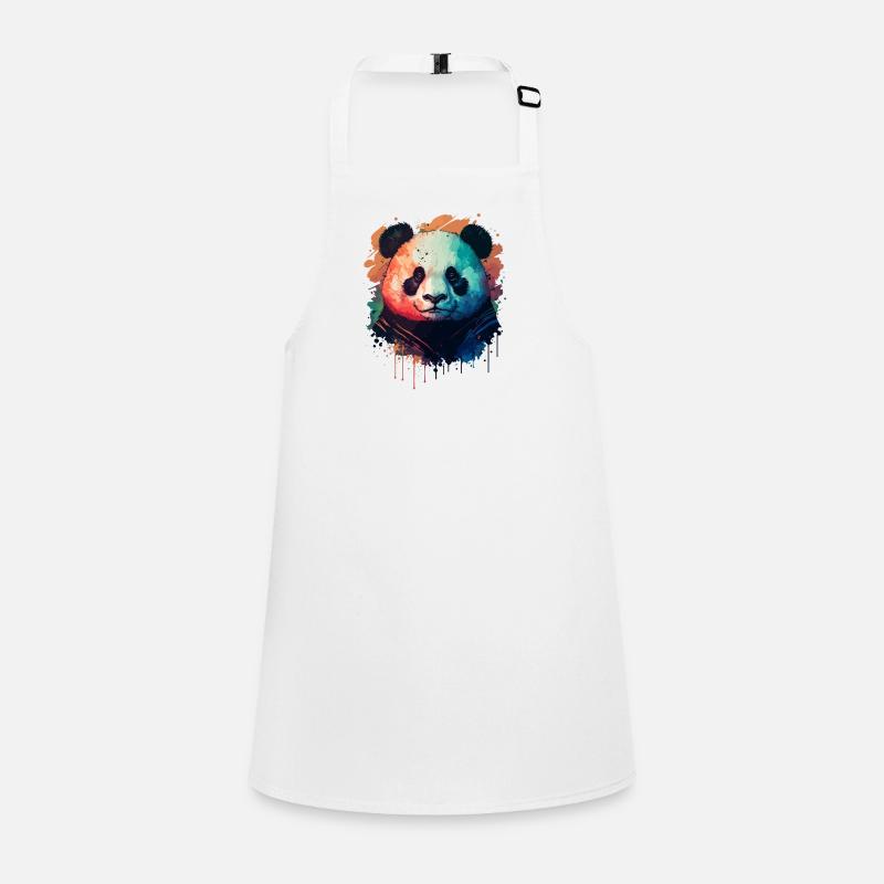 Conception de panda Tablier Enfant