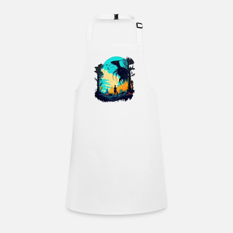 Alien rebelle Tablier Enfant