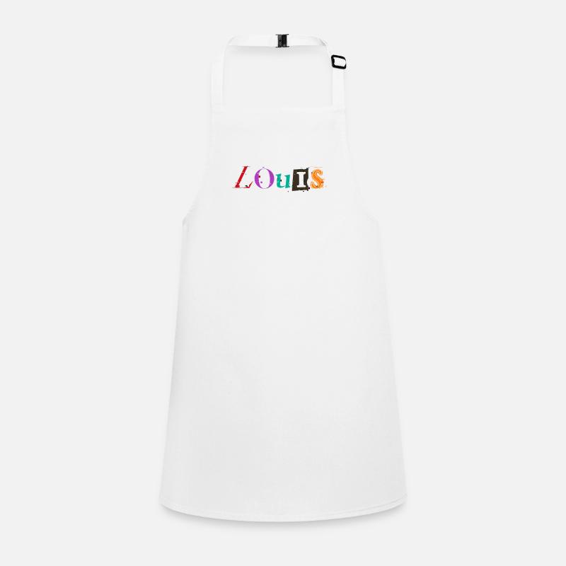 Louis, sketchy first name gift Children's Apron